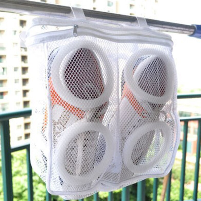 Bolsa colgante multifunción para lavado de zapatos, red de malla para  secado de zapatillas, organizador de lavado y protección, bolsa de  lavandería - AliExpress